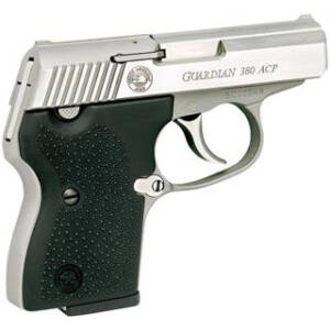 NAA GUARDIAN 380ACP 2.5 SS DAO RUBBER GRIP 6RD