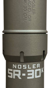 NOS SUPPRESSOR SR-30K AL TI GRY