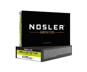 NOSLER 6.5 PRC 140GR BT 20/200