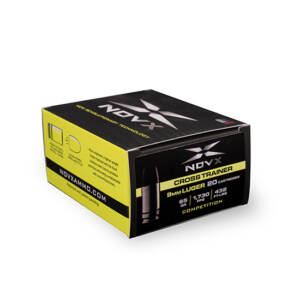 NOVX AMMO 9MM LUGER 65GR CROSS TRAIN COMP 20/10