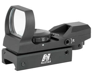 NCSTAR RED/GRN DOT REFLEX SIGHT BLK