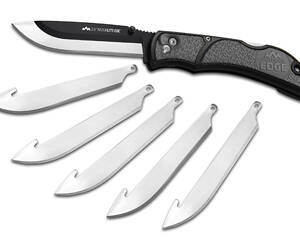 OD EDGE RAZOR-EDC LT 3.5" 6 BLDS GRY