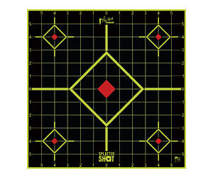 PRO-SHOT TARGET 12" GRN SIGHT-IN 5PK
