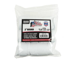 PRO-SHOT PATCH .270-38CAL RND 500 CT