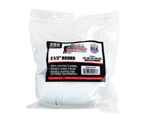 PRO-SHOT PATCH .45-.58CAL 2 1/2" 250