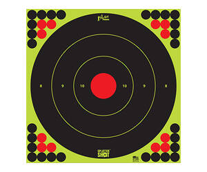 PRO-SHOT TARGET 17" GRN BULLSEYE 5PK