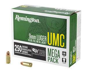 REM UMC MP 9MM 115GR FMJ 250/1000