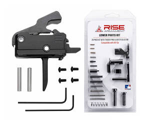 RISE RAVE FLAT TRIGGER W/LPK