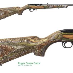 RUGER 10/22 22LR GATOR LAM STOCK   #