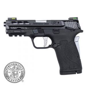 SMITH AND WESSON M&P380 PC 380ACP PORTED SILVER