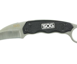 SOG GAMBIT BLACK 2.58" W/SHEATH