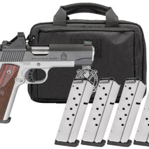 SPR 1911 RONIN AOS 45ACP 4.25 BLUED/SS GEAR PAC
