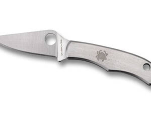 SPYDERCO BUG STNLS PLAIN 1.27"