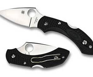 SPYDERCO DRAGONFLY2 BLACK FRN PLAIN