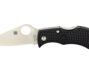 SPYDERCO MANBUG BLACK FRN PLAIN