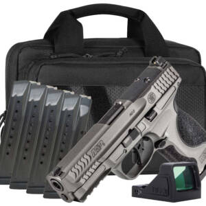 SW M&P9 M2.0 METAL OR 9MM 4.25 GRAY BUNDLE
