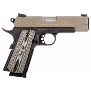 TAU PT1911 45ACP 4.25 BLK SAND VZ GRIPS 8RD