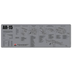 TEKMAT GUN CLEANING MAT AR15 GREY