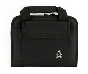 UTG DELUXE SINGLE PISTOL CASE BLK