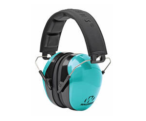 WALKER'S PASSIVE MUFF HEADBND AQUA