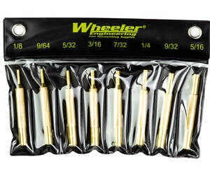 WHEELER BRASS PUNCH SET 8 PIECE