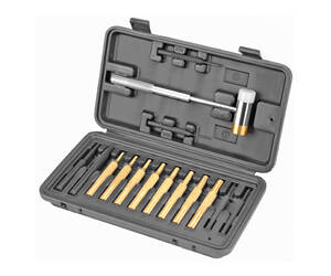 WHEELER HAMMER/PUNCH SET W/CASE