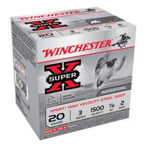WIN XPERT WATERFOWL 20GA 3 7/8OZ #2 25/10
