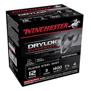 WIN DRYLOK SUPER STEEL 12GA 1.25OZ #4 25/10