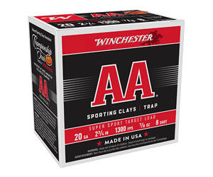 WIN AA SS 20GA 2.75" #8 25/250
