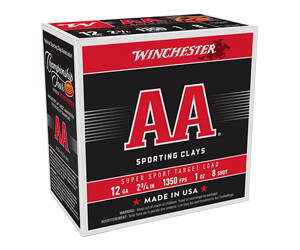 WIN AA SPRT SC 12GA 2.75" #8 25/250