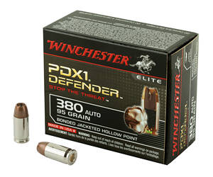WIN DEFENDER 380ACP 95GR JHP 20/200