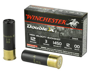 WIN DBL X HV 12GA 3" 00BK 12P 5/250