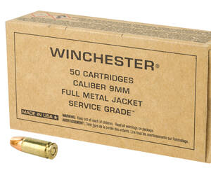 WIN SERVICE GRADE 9MM 115GR 50/500