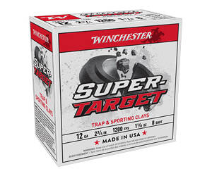 WIN SUPER TARGET #8 1-1/8OZ 25/250