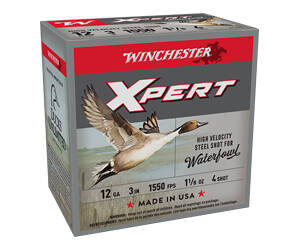 WIN XPERT HV STL 12GA 3" #4 25/250