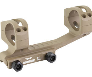 WARNE 20MOA EXT SKEL 30MM DE