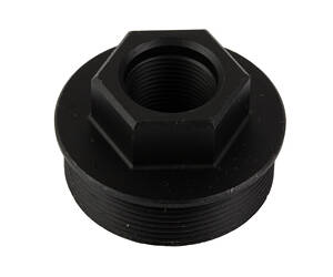 YHM 1/2"-28 CRBNE ADPTR SDWNR M2 BLK