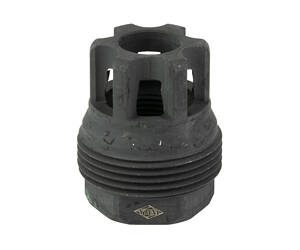 YHM MUZZLE BRAKE 1/2-28 BLACK