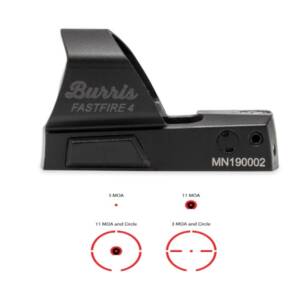 BURRIS OPTICS FASTFIRE IV MULTI-RETICLE
