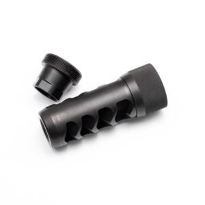 Area 419 Sidewinder Magnum Self Timing Muzzle Brake 6.5mm Black Nitride 5/8-24