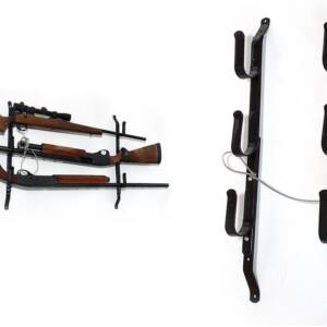 Allen Three Gun Locking Gun Rack with Steel Construction