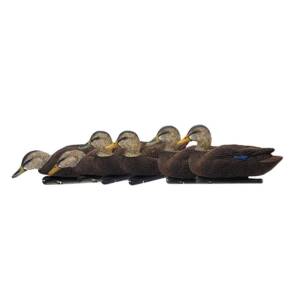 Avian-X Topflight Black Ducks Floating Decoys 6/ct