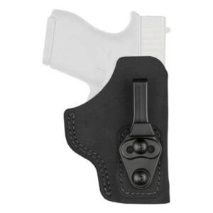 Bianchi #6T Waistband Tuckable Holster Black LH Size 15 for Glock 43 Shield LC9/LC9S