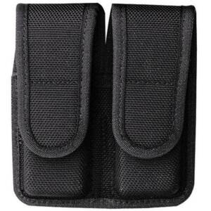 Bianchi Model 7302H AccuMold Double Magazine Pouch Colt Government .380 Hook and Loop Black