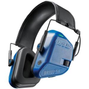 Champion Vanquish Electronic Hearing Protection Ear Muffs 21dB Blue