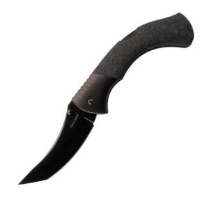 Cold Steel Black Sable XHP Folding Knife 4-1/5" Tanto Blade Black
