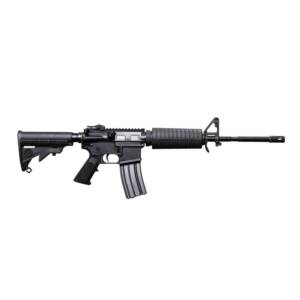 Bushmaster M4 Patrolman's Flat Top Rifle 5.56 NATO 30rd Magazine 16" Barrel Black