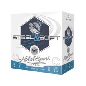 Noble Target Steel Shotshells 12 ga 2-3/4" 1 oz 1280 fps #7 25/ct