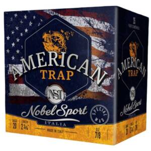 Noble Sport Target Trap Shotshells 20 ga 2-3/4" 7/8 oz 1210 fps #8 25/ct