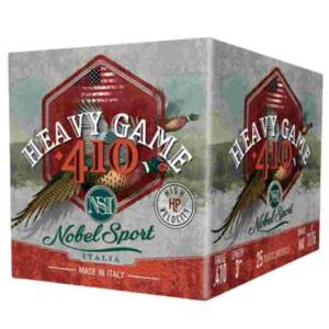 Nobel Sport 410 M Shotshells .410 ga 3" 11/16 oz 1145 fps #6 25/ct